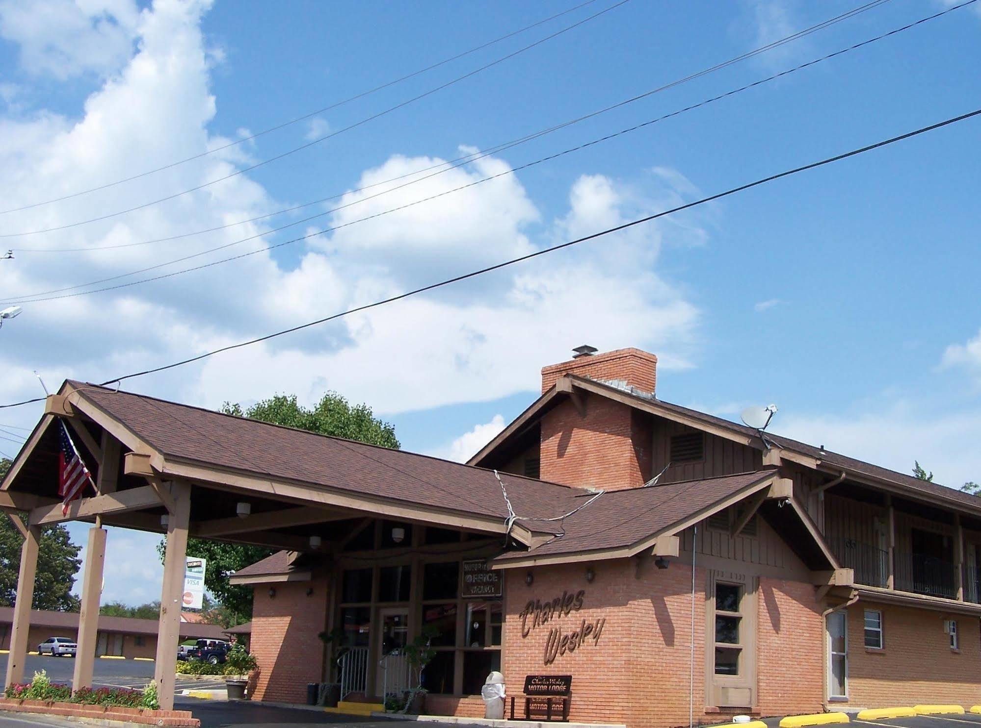 Charles Wesley Motor Lodge Downtown Broken Bow- Hochatown Exteriör bild